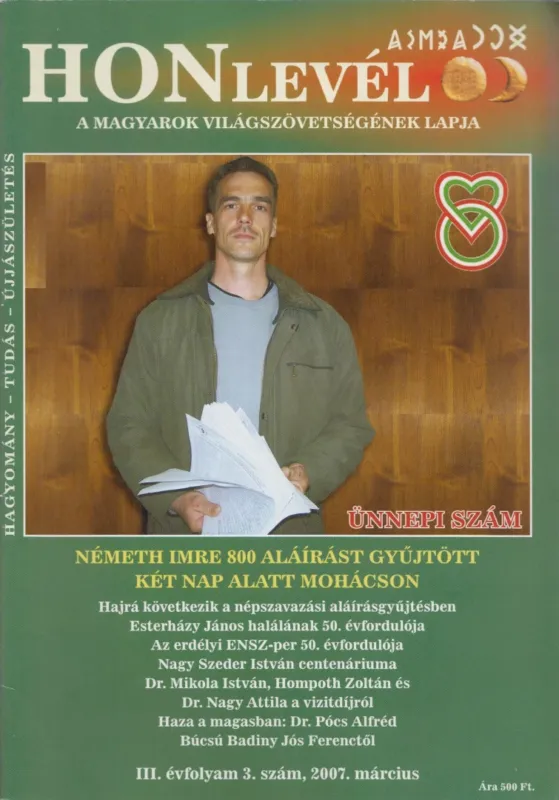 Vedd meg online Honlevél 2007. március