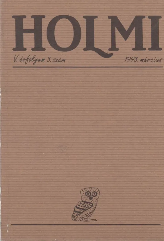 HOLMI 1993. március Bestseller