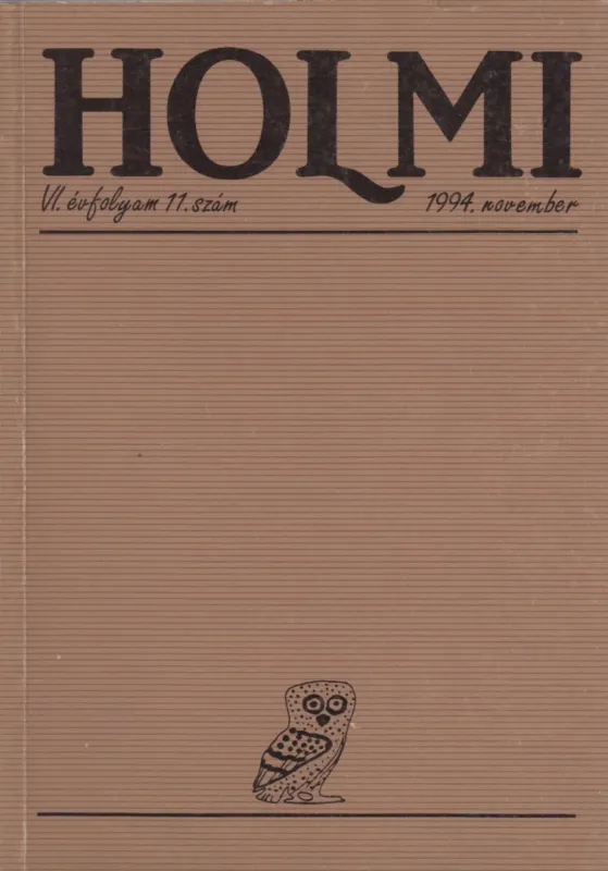 Bestseller Holmi 1994. november