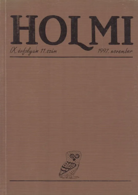 Vásárlói kedvenc HOLMI 1997. november