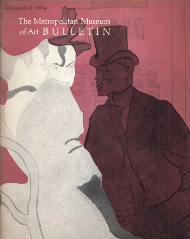 The Metropolitan Museum of Art Bulletin November 1964 Különleges ajánlat