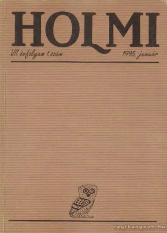 Expressz szállítás Holmi 1995. január 1. szám