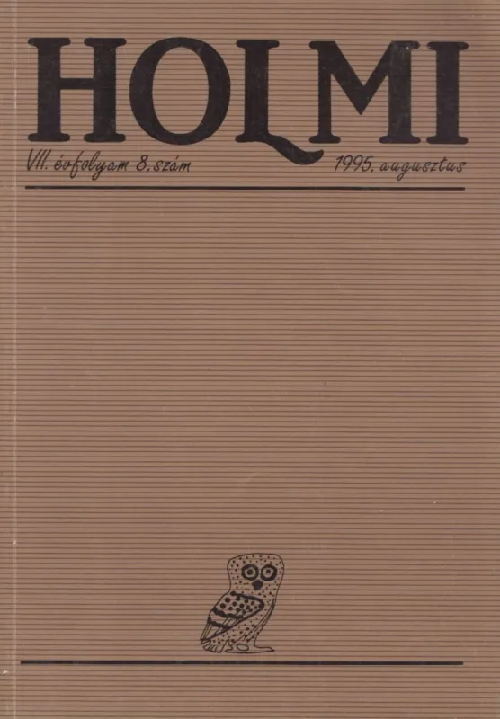 Holmi 1995. augusztus Kedvezmény