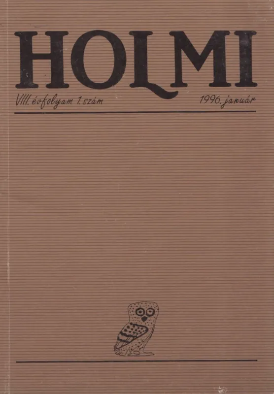 HOLMi 1996. január Azonnali szállítás