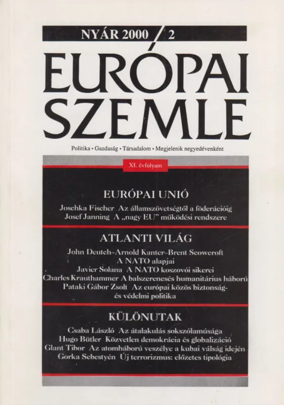 Európai szemle 2000/2 Népszerű