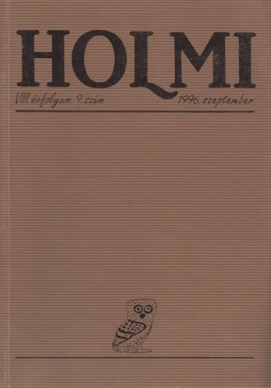 HOLMI 1996. szeptember Különleges ajánlat