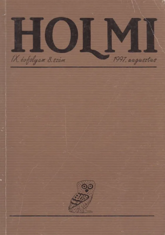 Holmi 1997. augusztus Végkiárusítás