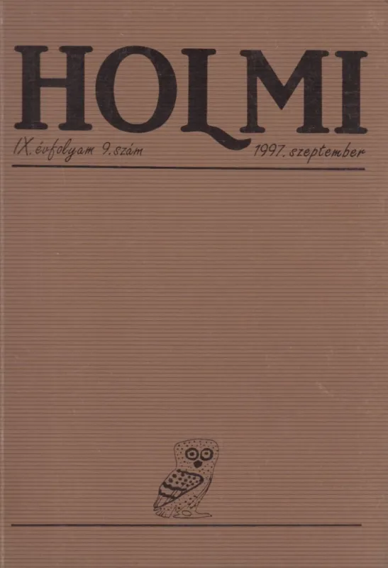 Utolsó esély Holmi 1997. szeptember