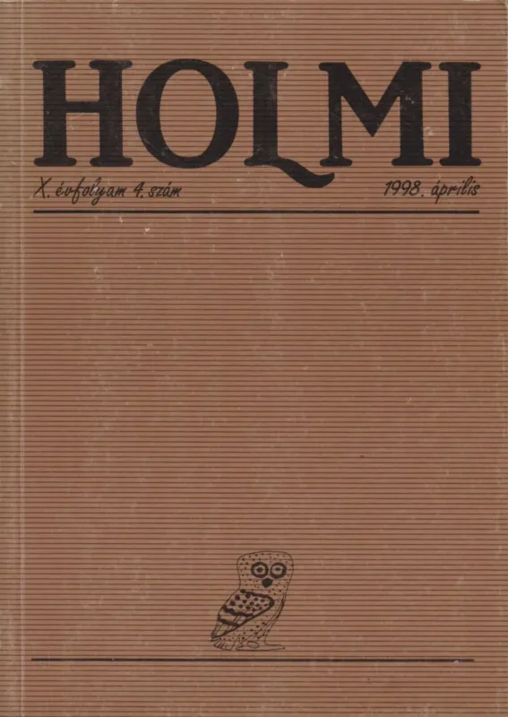 HOLMI 1998. április Gyors kiszállítás