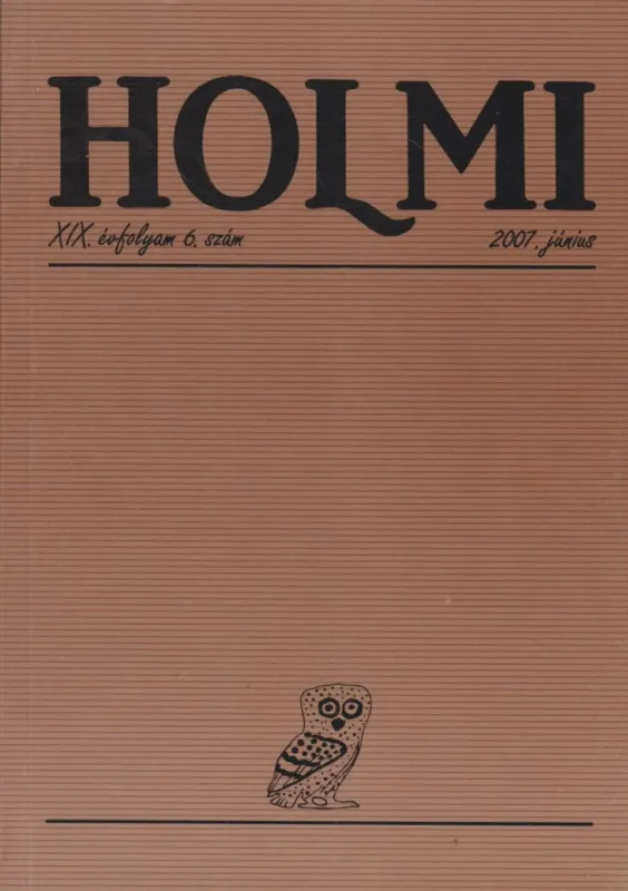 Legkelendőbb HOLMI 2007. június