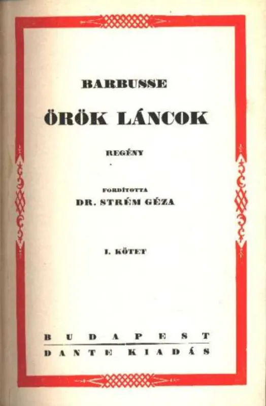 Örök láncok I-II. kötet Ajánlat