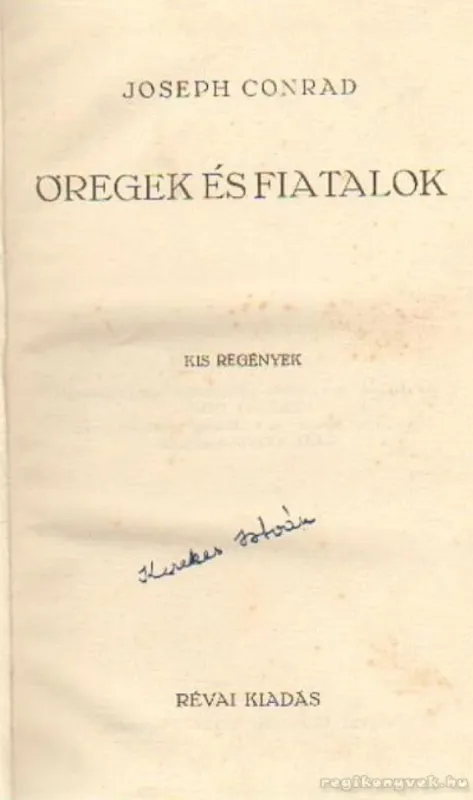 Öregek és fiatalok Szuper ajánlat
