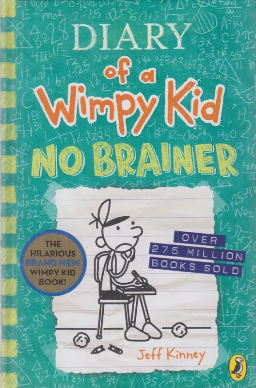 Újdonság Diary of a Wimpy Kid: No Brainer