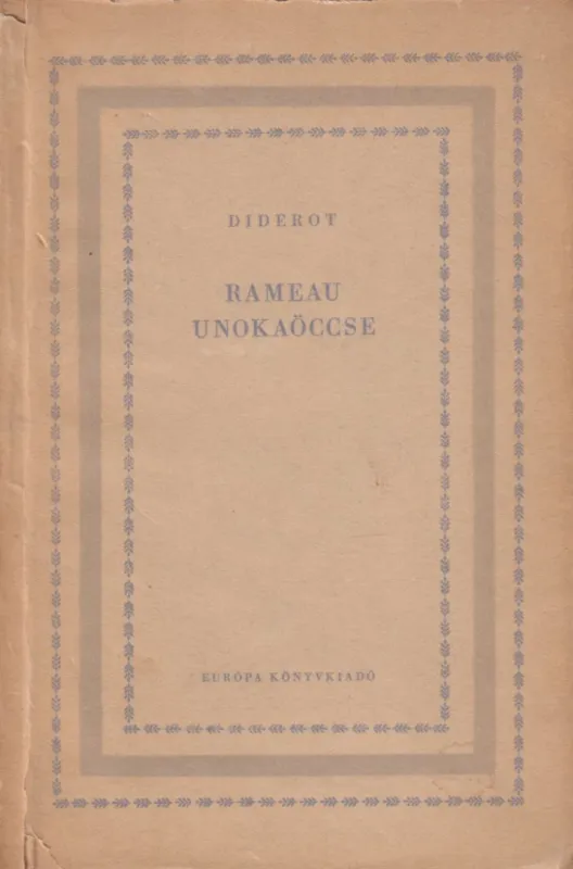Rameau unokaöccse Bestseller