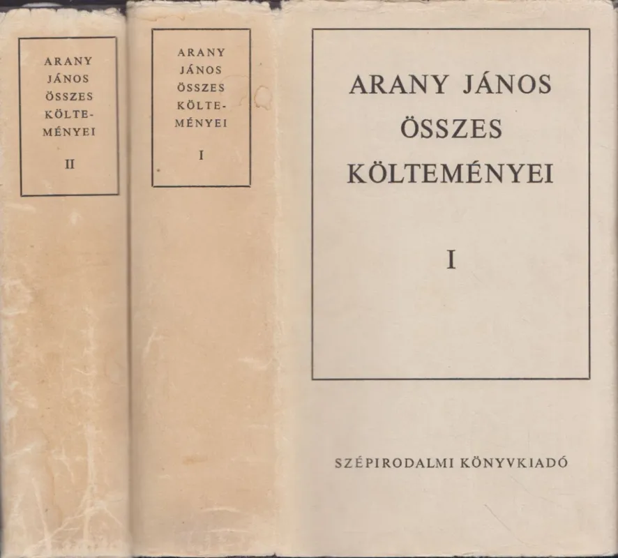 Arany János összes költeményei I-II. Ne maradj le