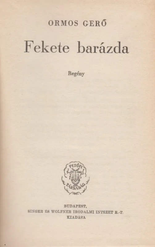 Biztonságos vásárlás Fekete barázda