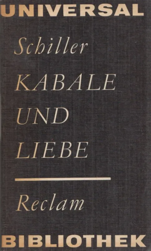 Korlátozott ajánlat Kabale und Liebe