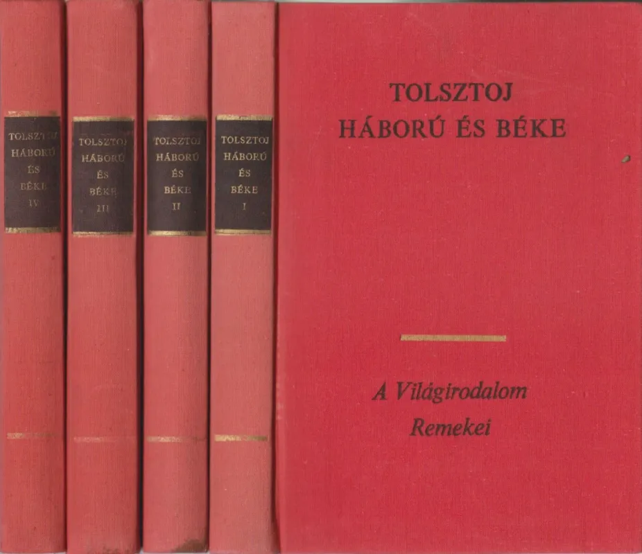 Háború és béke I-IV. Vedd meg most