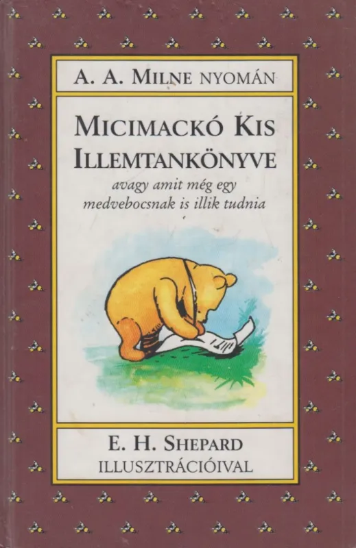 Árengedmény Micimackó kis illemtankönyve