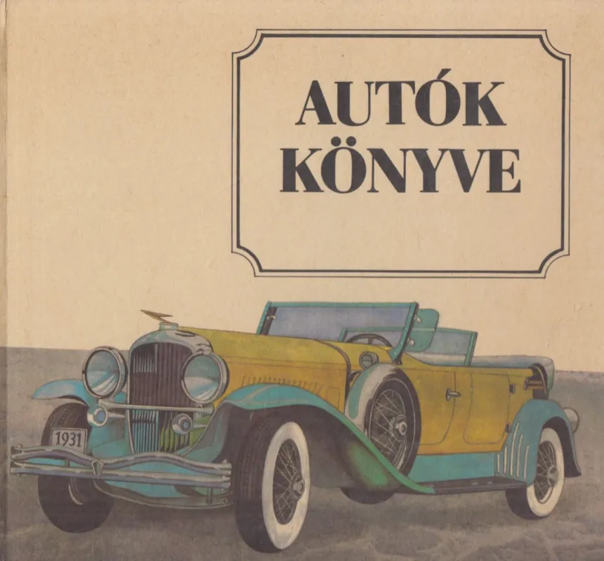 Autók könyve Vedd meg most