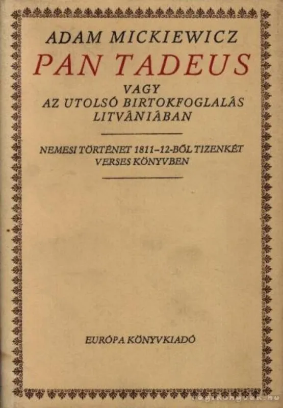Pan Tadeus Prémium