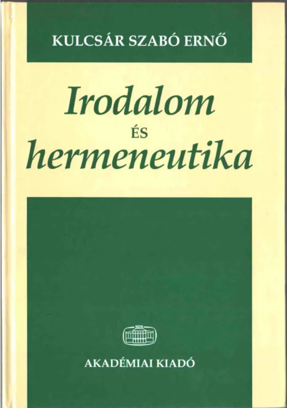 Vásárlói kedvenc Irodalom és hermeneutika