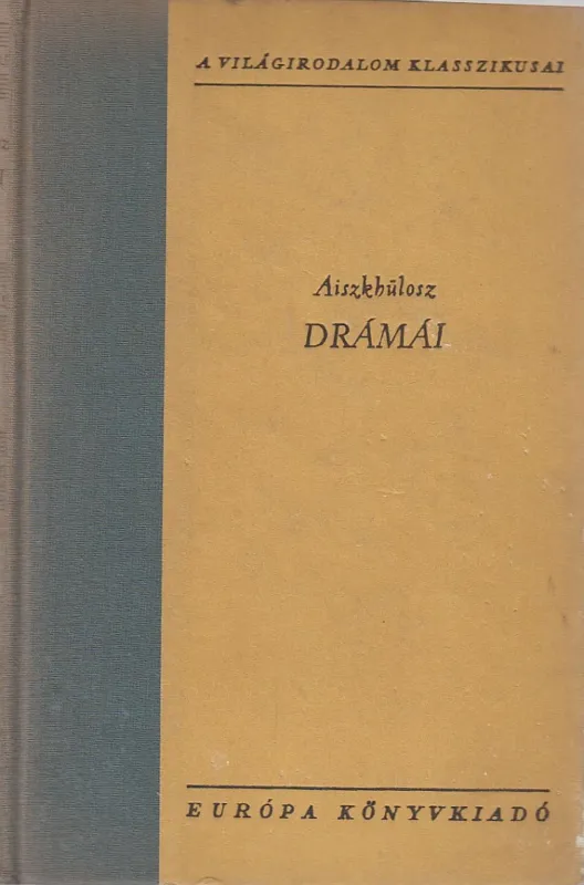 Biztonságos fizetés Aiszkhülosz drámái