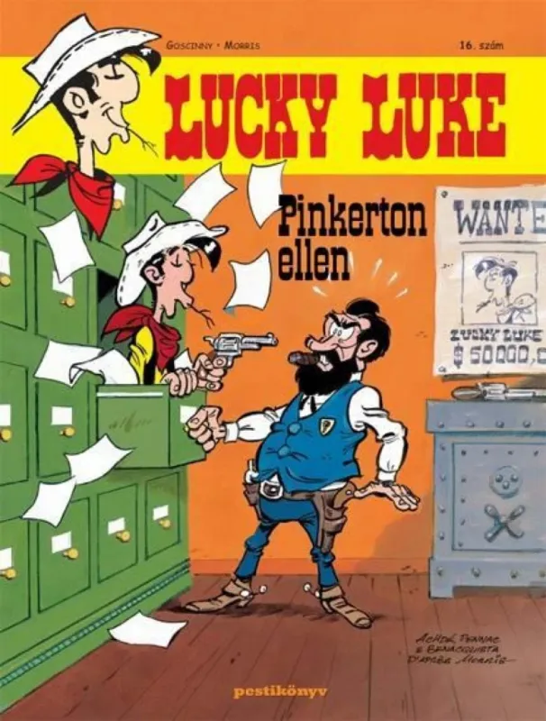 Expressz kézbesítés Lucky Luke 16. - Pinkerton ellen