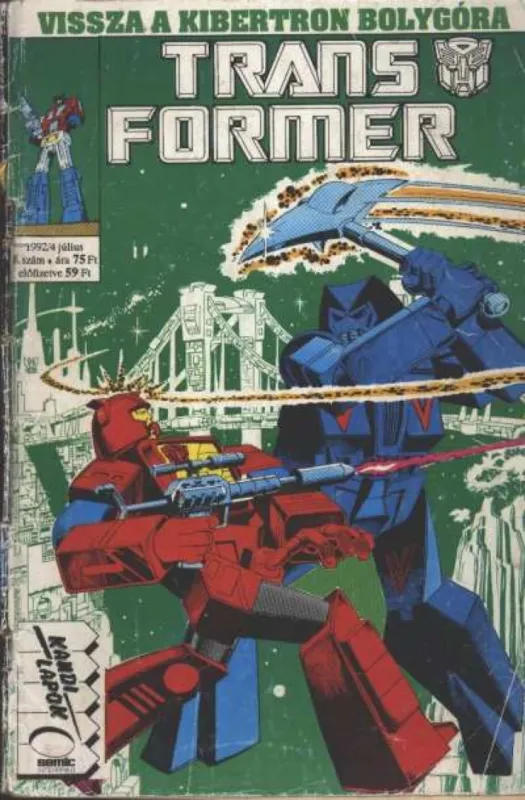 Transformer 1992/4. 8. szám Végkiárusítás