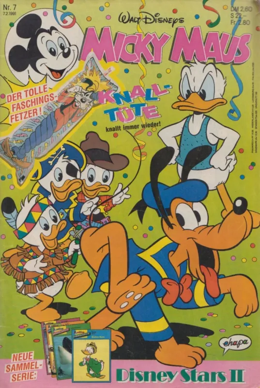 Exkluzív ajánlat Micky Maus Nr. 7 1991