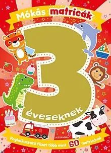 Biztonságos fizetés Mókás matricák 3 éveseknek