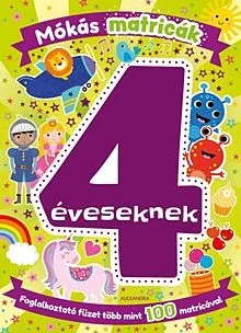 Korlátozott ajánlat Mókás matricák 4 éveseknek