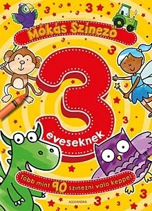Mókás színező 3 éveseknek Expressz szállítás