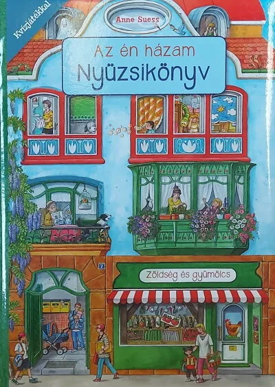 Azonnal elérhető Az én házam - Nyüzsikönyv - Kvízjátékkal
