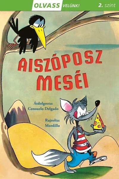 Prémium Aiszóposz meséi - Olvass velünk! 2. szint