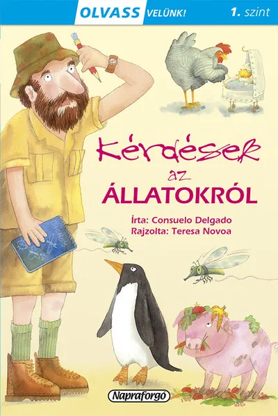 Prémium Kérdések az állatokról - Olvass velünk! (1. szint)