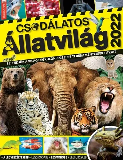 Csodálatos állatvilág 2022 - Füles Bookazine Gyors kiszállítás