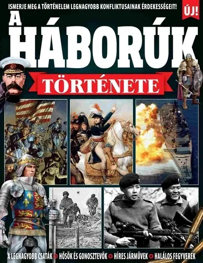 Prémium Füles Bookazine - A háborúk története